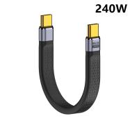 ราคา 240Wชาร์จเร็ว สายเคเบิลข้อมูล รองรับ 8K60Hz 240W 48V5A 40Gbps TYPE C to TYPE Cสายชาร์จ (21594692098)
