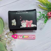 ราคา P01 กระเป๋าสตางค์ผู้หญิง กระเป๋าสตางค์กระเป๋าสตางค์ผู้หญิงใบสั้น 3 พับ (21333920806)