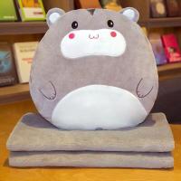 ราคา หมอนผ้าห่ม หมอนตุ๊กตา หมอน ผ้าห่ม หมอนอิง ผ้าห่ม สัมผัสนิ่ม ขนาดกระทัดรัด พกพาสะดวก (17565571169)