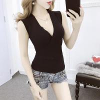 ราคา เสื้อไหมพรมแขนกุด หน้าไขว้ ผ้าหนัก เข้าทรงสวย พร้อมส่งจากไทย (21323297154)