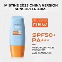 ราคา รุ่นสุดฮิต ครีมกันแดด Mistine มิสทีน อควา SPF50 PA กันแดดหน้า กันแดดSPF 50 ป้องกันรังสียูวี 40ml (21683145341)