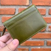 ราคา พร้อมส่ง กระเป๋าหนังวัว กระเป๋าสตางค์ กระเป๋าใส่นามบัตร กระเป๋าใส่บัตร หนังวัวแท้ S9 91 (10400032788)