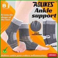ราคา Aolikes ankle support ส่งทันที ผ้าพันข้อเท้า ที่รัดข้อเท้า สายรัดข้อเท้า ผ้าล็อคข้อเท้า สนับข้อเท้า ที่ล็อคข้อเท้า ลดการกระแทก เนื้อผ้าคุณภาพ (17929949236)