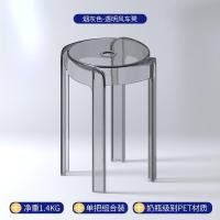 ราคา เก้าอี้ เก้าอี้พลาสติก เก้าอี้กลม วัสดุพลาสติก PP คุณภาพดี เเข็งแรง Plastic chair เก้าอี้นั่ง เก้าอี้หัวโล้น (21690410050)