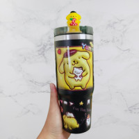 ราคา แก้วลายการ์ตูนเก็บความเย็น KT001 แก้วเยติ แก้วน้ำเก็บอุณหภูมิร้อน เย็นพร้อมจุกปปิดฝาสุดน่ารัก แก้วน้ำสแตนเลส ขนาด 30oz 890ml (21395776297)