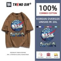 ราคา TrendSir พร้อมส่ง เสื้อยืด NASA 7สี M 3XL (21286097448)