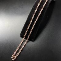 ราคา สร้อยนาค pink gold สวมหัวได้ 24 นิ้ว (21703082894)