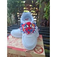 ราคา รองเท้านักเรียน รองเท้าหนัง รองเท้านักเรียนชาย พละอนุบาล รองเท้านักเรียนอนุบาลเด็กชาย รองเท้านักเรียน ADDA Spider man (12482585718)