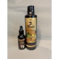 ราคา แชมพูสมุนไพร7herbs แก้ผมร่วงปลูกผมดกปลูกผมเร่งด่วนใน7วัน (17555293317)