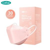 ราคา Cofoe 3Ply Medical Surgical Mask 3D Fish Mouth Face Mask Elastic Ear Hook Protective Cover Breathable Skin Friendly Facemask Korea Medical Mask for Adult Individual Packing (21570481997)