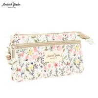 ราคา กระเป๋าใส่มือถือสมาร์ทโฟนแบบ 3 ช่อง วัสดุผ้าเคลือบกันน้ำแบบเนื้อด้าน แบรนด์ Sandwich Garden กว้าง 20 0 ซม สูง 10 5 ซม (21606393654)