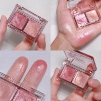 ราคา อายแชโดว์ 4U2 ออกใหม่ ตลับมินิ No 05 สวยสุด เป็นชิมเมอร์ทั้ง 2 สีเนื้อนุ่มนิ่มๆ ออกสีแชมเปญชมพู วิ้งค์สุดใจ ติดทนมาก (21374179740)