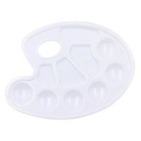 ราคา Rex TT 1 pcs 2022 Paint Tray Palettes Plastic Pallets for Kid Adult Student for Acrylic Oil Watercolor Craft DIY Art Painting Pallets (21597779537)