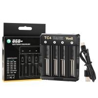 ราคา Yonii TC4 C2 C1 แท่นชาร์จถ่าน 14500 18650 แบตเตอรี่ลิเธียม ที่ชาร์จแบต 3 6V 3 7V Li ion IMR INR ICR 10440 14650 RCR16340 16650 17500 17650 17670 18350 18490 18500 2070021700227002665026700 (2149544957