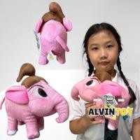 ราคา ตุ๊กตาช้างก้านกล้วย ตุ๊กตาช้างต้นอ้อ กอแก้ว ส้มจิ๊ด ใบบอน 7 นิ้ว 10 นิ้ว 12 นิ้ว ลิขสิทธิ์แท้ มีป้าย สินค้าแบบเดียวกับห้างเซ็นทรัล (21424236502)