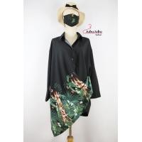 ราคา JuBuJuBu กดติดตามเพื่อรับส่วนลด เดรสเชิ้ตสาวอวบลายยีราฟ แถมแมส 031 เสื้อผ้าสาวอวบ เสื้อแฟชั่นสาวอวบ เสื้อผ้าไซส์ใหญ่ เสื้อสาว (7902631924)