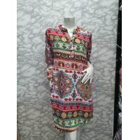 ราคา 220 30ชุดแซกผ้าสปันสปัน ผ้าใส่ไม่ร้อนแฟชั่นมุสลิมเสื้อตัวยาว nana shop (20249648087)
