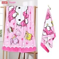 ราคา ผ้าขนหนู Sanrio ลิขสิทธิ์แท้ 24x48นิ้ว ไซส์ M ผ้าเช็ดตัว ผื่นใหญ่ ลายการ์ตูน HELLO KITTY MY MELODY LITTLE TWIN STARS (21161976178)