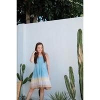 ราคา มินิเดรสสายเดี่ยวขนมชั้นหวานละมุน (19999408733)