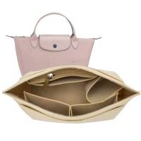 ราคา แทรกกระเป๋าแบ่งช่อง Smartconn กระเป๋าแบ่งกระเป๋าสักหลาดเฟ็ลทสำหรับสิริจัดกระเป๋าถือสำหรับและอีกมากมาย Longchamp 3ขนาด (20118819443)