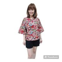 ราคา เสื้อเบลาส์ เสื้อผ้าป่านเนปาล คอกลม ขนาดรอบอก 38 43 นิ้วฟรีไซส์ (21447166072)