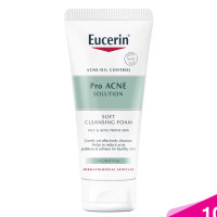 ราคา Eucerin Pro ACNE SOLUTION SOFT CLEANSING FOAM 50 G (21594541492)