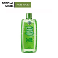 ราคา 1 ขวด NATURE REPUBLIC SOOTHING MOISTURE ALOE VERA 92 SOOTHING GEL 310ml เจลว่านหางจระเข้ (21317478258)