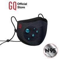 ราคา GQMax Mask หน้ากากผ้า สะท้อนน้ำ กันฝุ่น PM2 5 GQ Max สีดำ (5583212382)