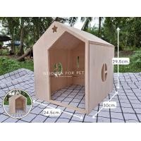 ราคา บ้านกระต่าย บ้านไม้สำหรับสัตว์เลี้ยง ขนาดใหญ่เหมาะกับกระต่าย hl nd mr แกสบี้ ชินชิล่า แพรี่ด็อก ทรงโมเดินร์ (21629681145)