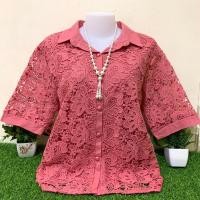 ราคา เสื้อลูกไม้กระดุมคอปก เสื้อลูกไม้คนแก่ใส่งานบุญ รอบอก38 42นิ้วยาว24ฟรีไซส์ เสื้อเชิ้ตคนแก่ เสื้อลูกไม้ผ้าลินิน เสื้อคนแก่ใส่งานบวชงานแต่ง เสื้อผ้าคนแก่ เสื้อลุกไม้2024 (21460582885)