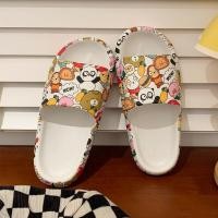 ราคา ZiShop ส่งเร็วสุดๆ รองเท้าแตะแบบสวม รองเท้าแตะพื้นนุ่มนิ่ม แต่งลายสุดเฟียสมีเอกลักษณ์โดนเด่น เขามีใส่กันทั่วบ้านทั่วเมืองแล้วนะแก (17608164472)
