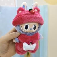 ราคา Blees ขายล่วงหน้า Labubu กางเกงเอี๊ยมเดนิม ชุดเสื้อผ้าตุ๊กตา เสื้อผ้าตุ๊กตา DIY 15 ซม (21729177233)