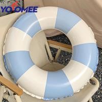 ราคา Yoomee ห่วงยางว่ายน้ำสำหรับเด็กห่วงยางว่ายน้ำแบบหนาอุปกรณ์เสริมในสระว่ายน้ำของเล่นเป่าลมสำหรับเด็ก (14108354505)