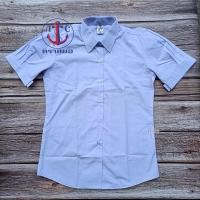 ราคา มีบิลสำหรับเบิก รร ให้ค่ะ เสื้อเตรียม นักเรียนหญิง ชายเสื้อโค้ง ตราสมอ รหัส SA1050100 (21616049260)