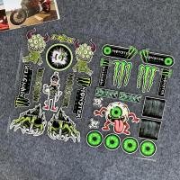 ราคา Monster Energy รถจักรยานยนต์สติกเกอร์ Racing สะท้อนแสงสติกเกอร์ตกแต่งหมวกกันน็อคสำหรับ YAMAHA HONDA KAWASAKI SUZUKI (19615088008)