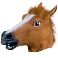 ราคา Ganggang หน้ากากม้า Cosplay หน้ากากหัวม้า Horse mask หน้ากากสัตว์ อุปกรณ์ปาร์ตี้ (18838569163)
