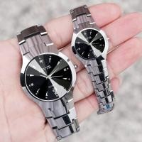 ราคา นาฬิกาคู่รักขายนาฬิกาข้อมือผู้ชายกันน้ำพร้อมนาฬิกาบอกวันที่ปฏิทินสำหรับผู้ชายนาฬิกาควอตซ์สำหรับผู้หญิงนาฬิกาคู่รักขาย1 Take 1นาฬิกาคู่รักนาฬิกาข้อมือแบรนด์เดิมนาฬิกาข้อมือสตรีธุรกิจทางการธุรกิจสแตนเลส