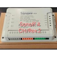 ราคา SONOFF 4 CH Rev 2 switch 4CH ใช้งานง่ายแบบแยกการควบคุม (20898943337)