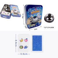 ราคา Halli Galli Board game Fruity Extremeรุ่นกระดิ่งโลหะความเร็วเกมการกระทำ (21320362502)