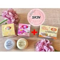 ราคา เซตคู่ ครีม Kim บัวหิมะผสมบัวหิมะ ครีมกันแดด Kim Kim สบู่ไข่มุกผสมบัวหิมะ ของแท้ (9635495144)