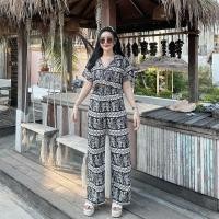 ราคา ชุดเซตผ้าไหมอิตาลีพิมพ์ลาย เสื้อหน้าสั้นหลังยาวกระดุมหน้า กางเกง (21558226443)