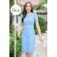 ราคา Dress Natalie 199 ชุดเดรส เดรสออกงาน ชุดทำงาน ชุดแซก ชุดกระโปรงผู้หญิง เดรสเสมอเข่า ชุดลูกไม้ เดรสราคาถูก (20771126764)
