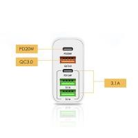 ราคา รับประกัน 5 ปี ที่ชาร์จ หัวชาร์จเร็ว ที่ชาร์จแบต 65W ชาร์จเร็ว3 0 5พอร์ต USB Fast Port Charger i Phone Huawei Samsung vivo OPPO รองรับทุกรุ่น (21651999232)