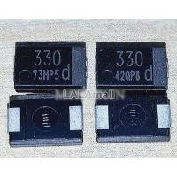 ราคา 10Pcs เอสเอ็มดีแทนทาลัม Polymer Capacitors 220UF 330UF 470UF 6 3V 220 330 470 POSCAP Polymer ความจุ D ประเภท D7343สามารถเปลี่ยน OE907 OE128 (13830284527)