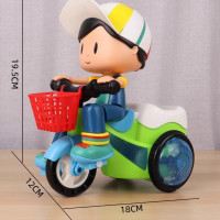 ราคา ของเด็กเล่น เด็กปั่นจักรยาน สามล้อ ยกล้อ หมุนได้ มีเสียง มีไฟเรืองแสงที่ล้อ ให้เด็กๆได้ฝึกการมองตามสิ่งของ และตื่นเต้นกับสิ่งแปลกใหม่ TZTZshop (21484789279)