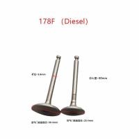 ราคา วาล์วไอเสียวาล์วทางเข้าสำหรับ170F เครื่องยนต์จีน192F 188F 178F วาล์วใน ในอดีตเครื่องยนต์ดีเซลจีน (21454569328)