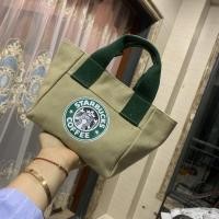 ราคา กระเป๋าหิ้วผ้าสกรีนลายสตาร์บัค กระเป๋าใส่ของ กระเป๋าผ้า กระเป๋าใบเล็ก กระเป๋าถือ กระเป๋าหิ้วFashion bags shop xbk1314 (11277582931)