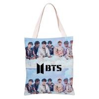 ราคา กระเป๋าผ้าใบ BTS สำหรับผู้หญิง BLACKPINKกระเป๋าโท้ท Demon Slayer สำหรับเด็กผู้หญิงกระเป๋าสะพายไหล่กระเป๋าสตรีสไตล์เกาหลี (13621188216)