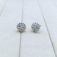 ราคา ต่างหูพลอย 003 ต่างหูเพชร ต่างหูทองชุบ ต่างหูพลอย ต่างหูทับทิม พร้อมส่ง 11 สี (21589546379)