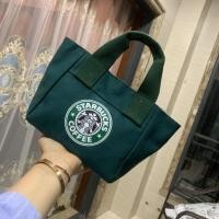 ราคา กระเป๋าหิ้วผ้าสกรีนลายสตาร์บัค กระเป๋าใส่ของ กระเป๋าผ้า กระเป๋าใบเล็ก กระเป๋าถือ กระเป๋าหิ้วFashion bags shop xbk1314 (11277582929)